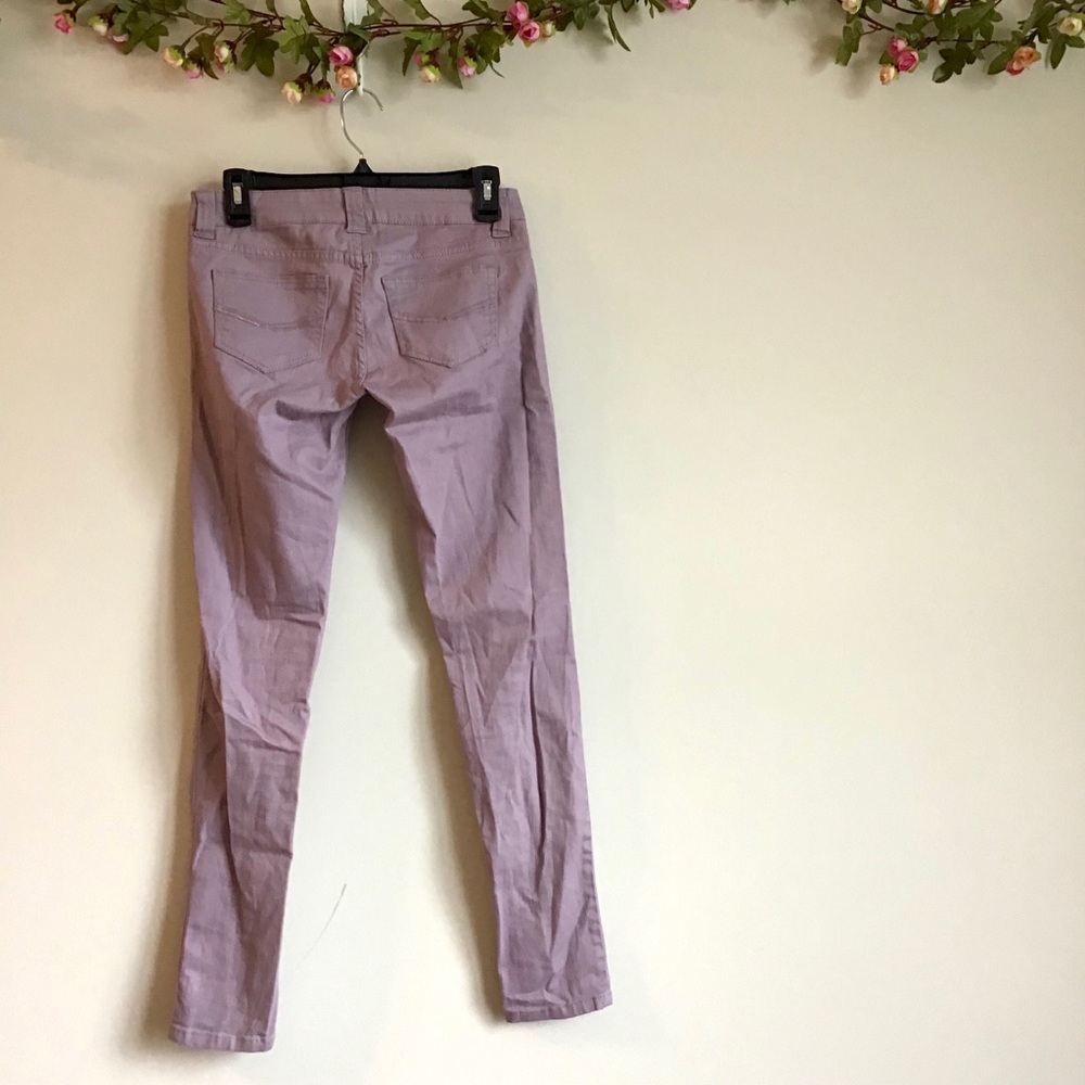 Jalate light purple lavender skinny jeans sz 3 - Picture 5 of 6